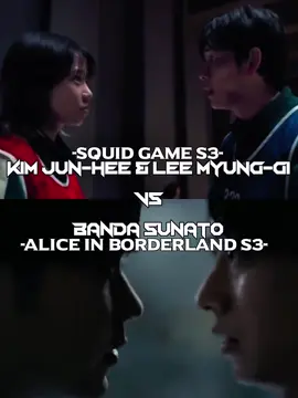 Kim Jun-Hee & Lee Myung-Gi (Squid Game S3) vs Banda Sunato (Alice In Borderland S3) #kimjunheeandleemyunggi#versusbattle#squidgame#aliceinborderland#bandasunato 
