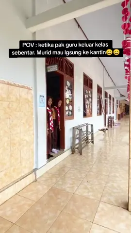 langsung nylonong aja kekantin...😄😄 #fypp#viral#guru#siswa