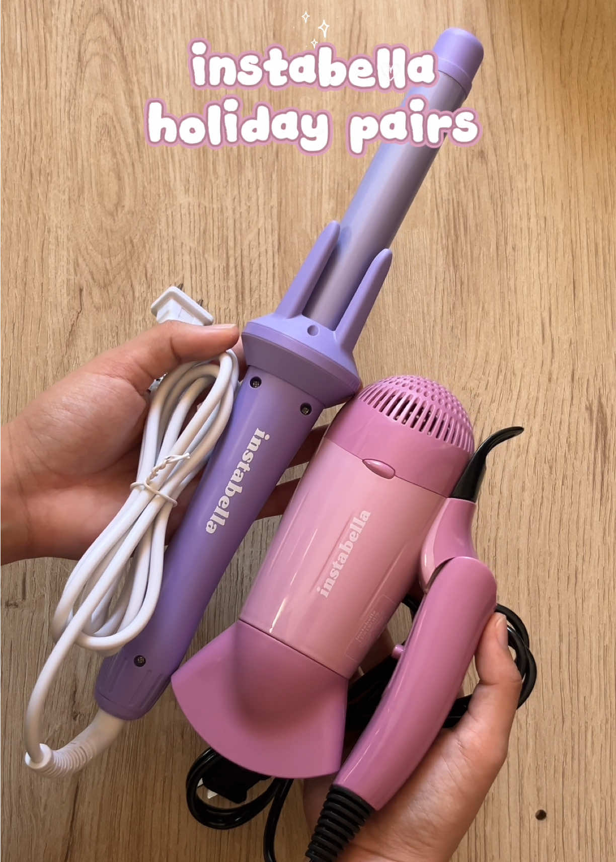 ‘Tis the season for flawless hair! 🎄✨ Unwrap the Instabella Holiday Pair—Hair Blow Dryer + Magic Hair Curler—for perfect party-ready styles. @Instabella  #instabellaph #fyp #hairdryer #haircurler #portable 