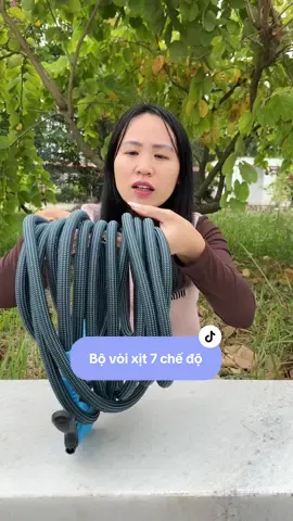 Bộ vòi xịt rửa xe rửa sân 7 chế độ #xuhuong #ngocminhminh89 #bovoixitnuoctuoicay #bovoixittangap #voixittangap 