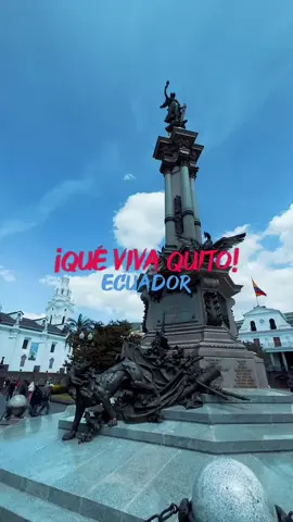 Quito, ciudad milenaria que guarda historia en cada piedra y fe en cada templo. Hoy quiero rendir homenaje a la gente que hace grande a esta ciudad: trabajadores, artistas, madres, jóvenes, todos quienes mantienen vivo el corazón del Centro Histórico. En cada esquina se respira tradición, lucha y orgullo. En este aniversario, celebremos a la ciudad que nos vio crecer y a quienes la llevan en el alma, estemos o no en nuestra tierra. 🇪🇨 ¡QUE VIVA QUITO! ❤️ #FundaciónDeQuito #QuitoEterno #CentroHistóricoQuito #OrgulloQuiteño #QuitoEcuador 