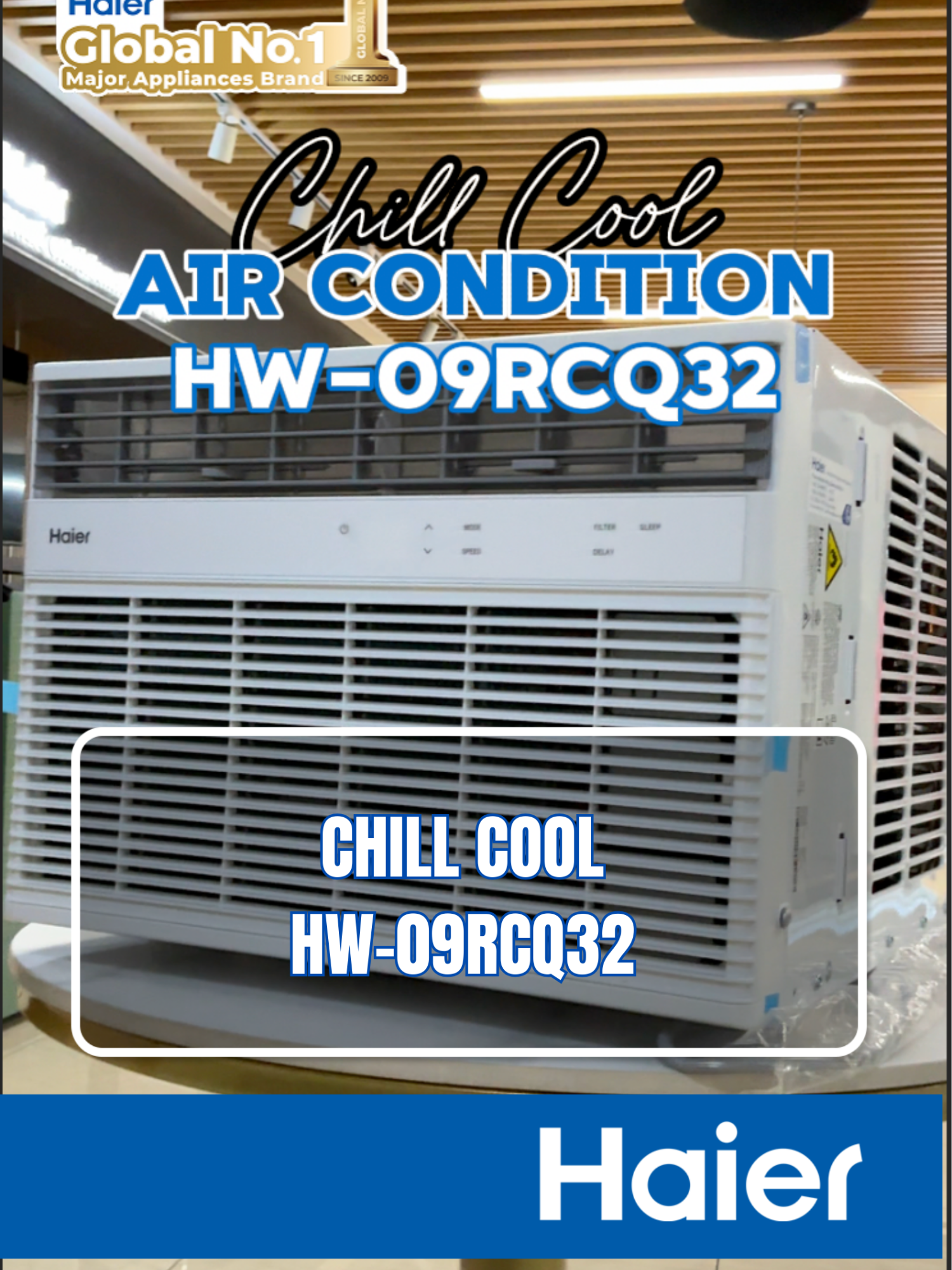 Experience fresh, fast, and efficient cooling with Haier’s Chill Cool series. #foryou #haierphilippines #lifehacks #airconditioner #aircon #christmas