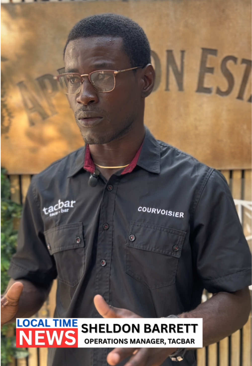 Shocking robbery at @Tacbar #robbery #newsreport #newsinterview #viral #fyp 