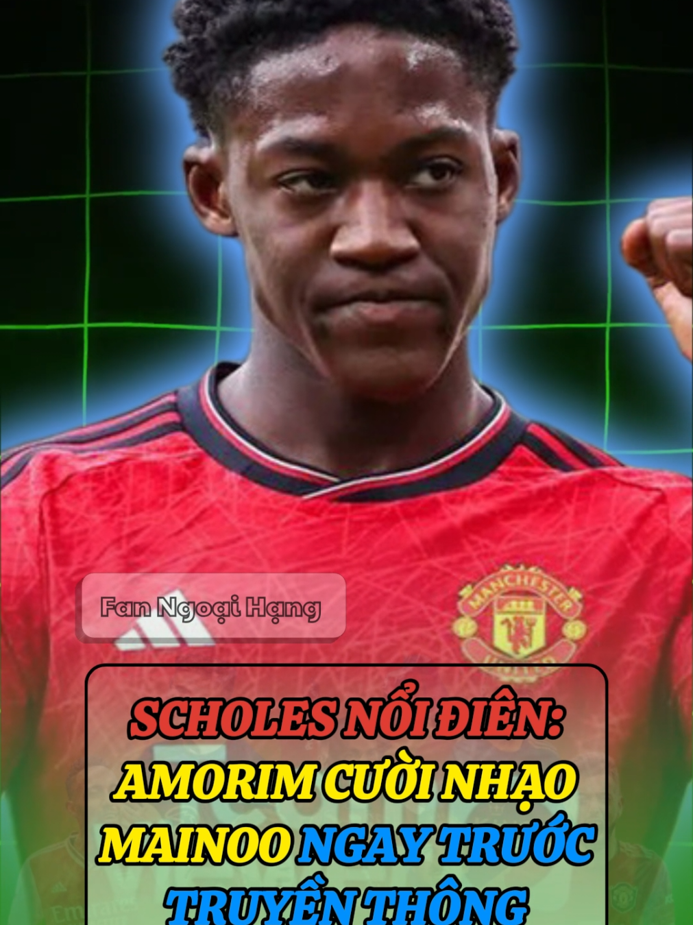 Ông thầy quá bảo thủ không cho thằng nhỏ ra sân luôn #bongda #manchesterunited #mu #kobbiemainoo 