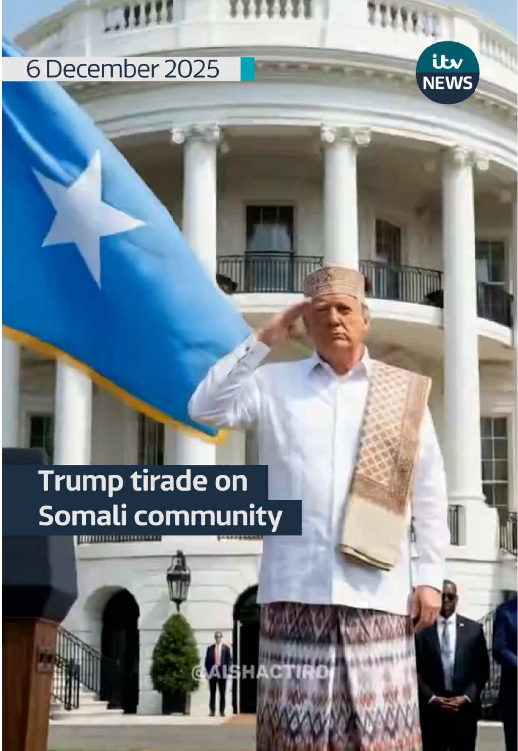 Trump plans a sweeping crackdown on the Somali community in Minnesota. Why specifically them? #itvnews #news 