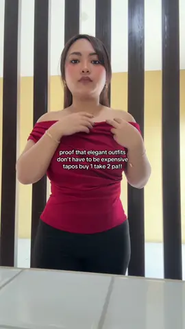 buy 1 take 2 ang mura pa!! #christmastop #fashiontiktok #outfitideas  