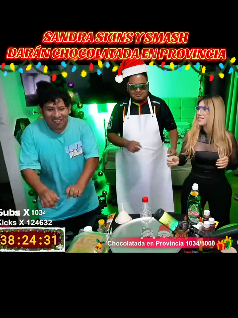 Sandra Skins y Smash darán chocolatada en provincia por navidad, #sandraskins #smashdota #navidad #tiktokviral #bebaarmy 