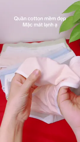Siêu xịn luôn nha. Chất đẹp. Mặc mát. Mềm. Thấm hút tốt nữa ạ#tongkhonoiyqc #xuhuong #viralvideo #quancharm 