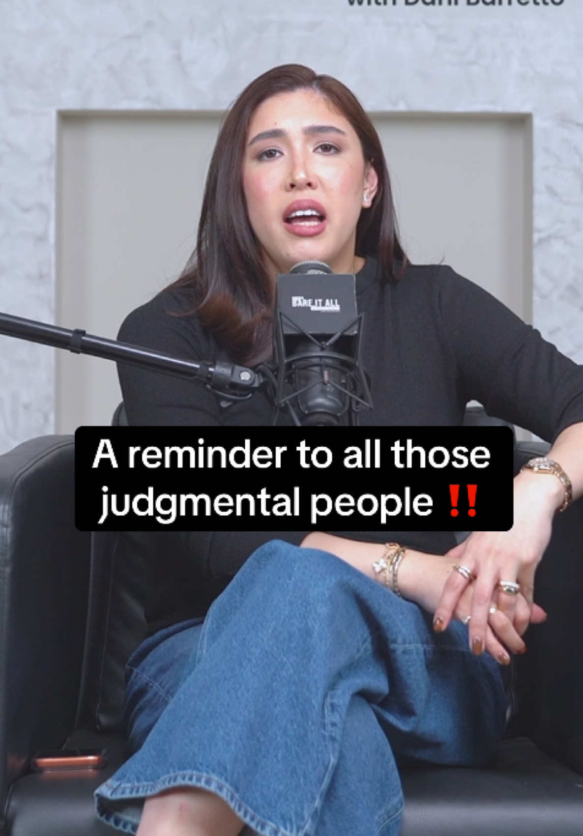 Judging other people will always be a choice 💯 #fyp #TheBareItAllPodcast #podcastph #pinoypodcast  — Disclaimer: This clip is just a snippet of the full episode and should not be taken as a statement on other issues related to the topic. For a complete understanding, please listen to the full episode.