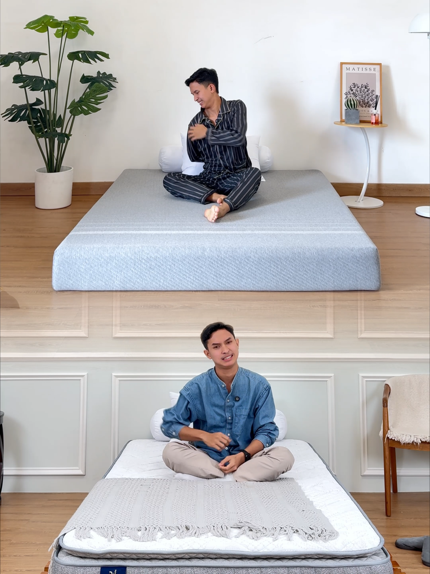 Untungnya kasur dari Uniland Sleep sudah ada fitur Sanitized Technologies yang bikin kasur jadi lebih aman & higienis ✨ ___________  #UnilandSleep #kasurUniland #kasurbagus #perfectmattress #seep #fyp