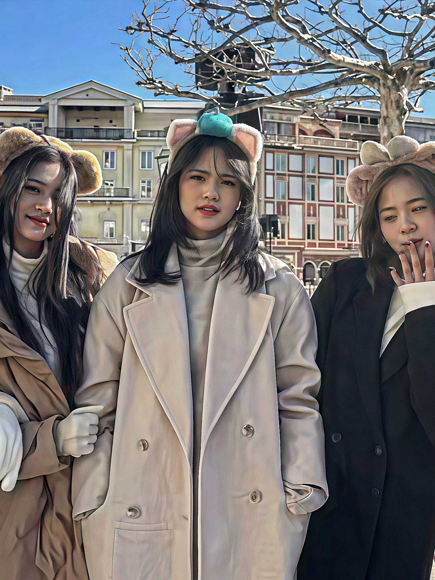 Circle yang sulit untuk di tiru  #adelreva #christyjkt48 #zeeasadel #kathrinajkt48 #marshajkt48