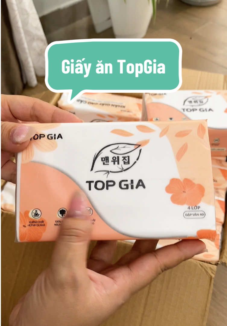 Giấy ăn TopGia khổ to #khangiay #khangiaytopgia #topgia #giayan #xuhuong 