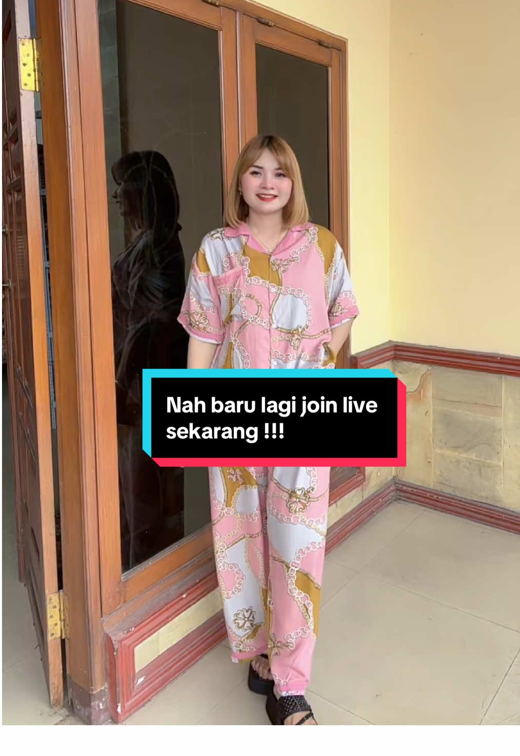 Mak masuk live sekarang ya#piyamarayon #onesetrayon #onesetjumbo #piyamajumbo #guncang1212 