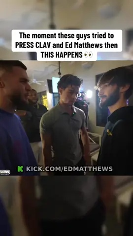 The moment these guys tried to PRESS CLAV and Ed Matthews then THIS HAPPENS 👀 #clavicular #edmatthews 