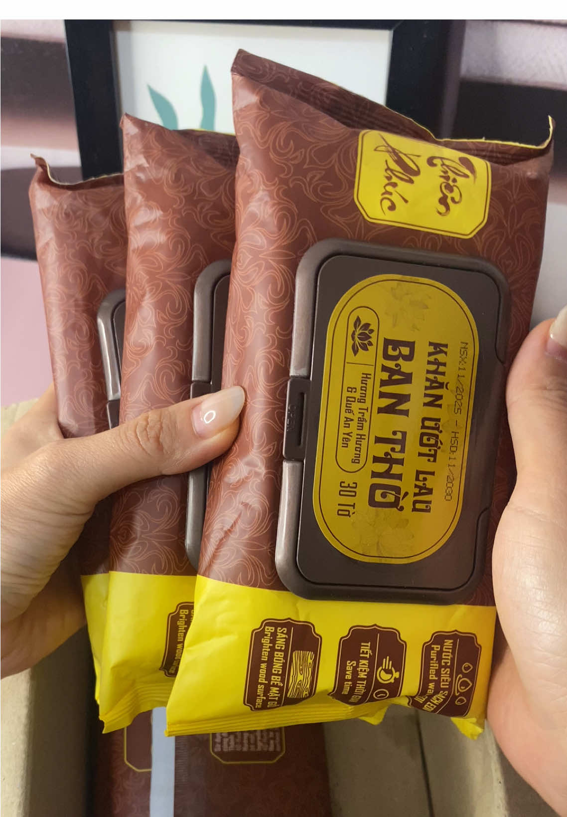 Combo 5gói Khăn ướt lau ban thờ  #xuhuongtiktok #ChịNgọcPeo #tạphoá #xuhuongtiktok 