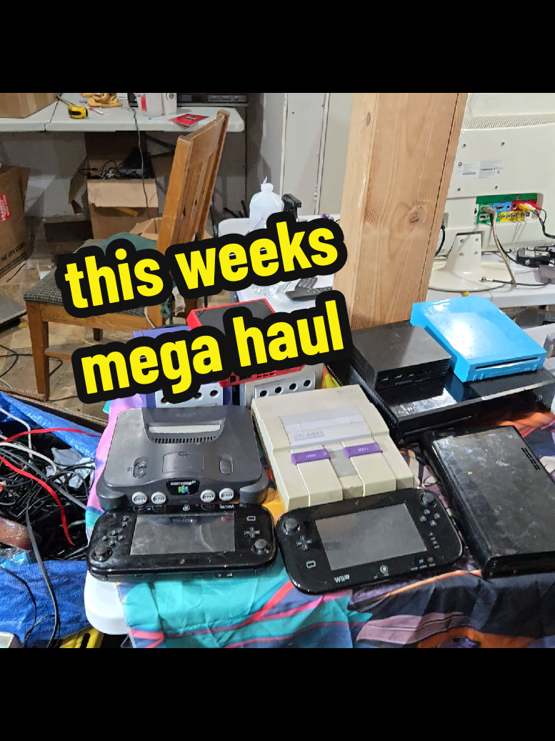 I spent 32 hours on the road this week looking for products to flip—grind mode on. #resellercommunity #reseller #waynesdailydeals #gamer #gamecube 