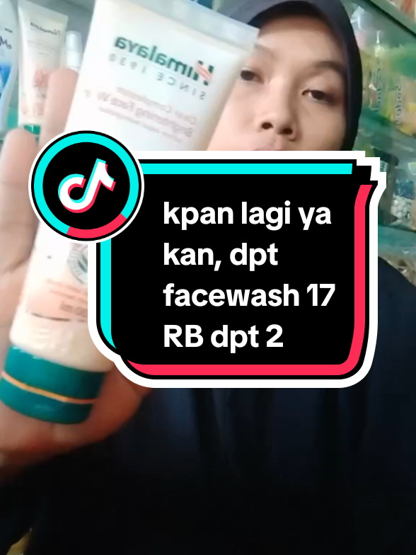 gercepin gaes, kapan lagi ya kan, dpt facewash 17 RB dpt 2 #beauty #facewash #himalayafacewash #himalaya #cucimuka 