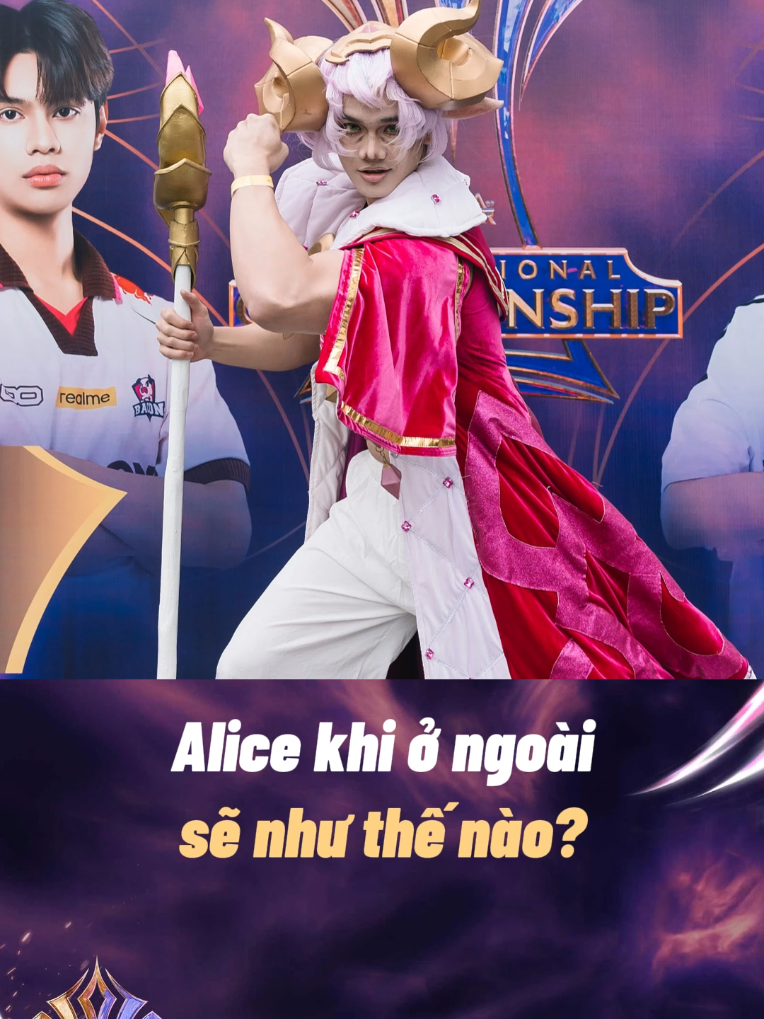 Alice khi ở ngoài kiểu  #AIC2025 #BurnYourShadowBlazeYourGlory #GamingOnTikTok #Final