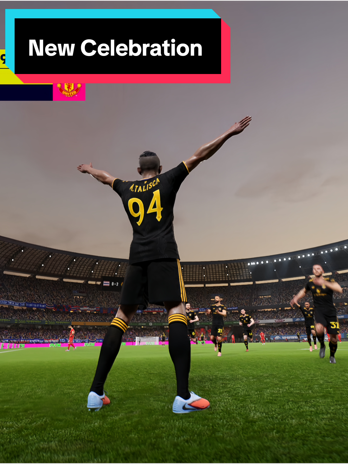 New Celebration In Efootball GOLRAZOOO #efootballmobile #efootball #CELEBRATION #goals #new 