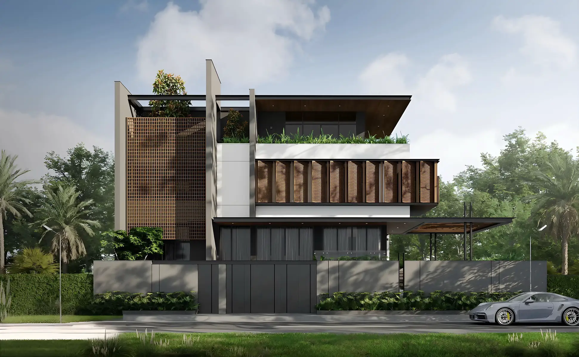 🔲 Diện tích: 15x30m2 🏡 Quy mô: 1 Trệt - 2 Tầng - Mái BTCT  #xaydunguuviet #maunhadep #uuvietgroup #villahiendai #viral 