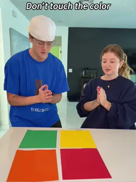 Don’t touch the color 😂😂#couple #color #funny #challenge #fyp 
