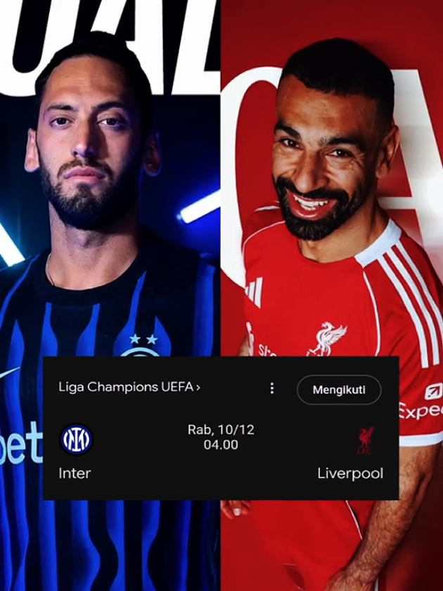 SUPER BIG MATCH Inter vs Liverpool #inter #intermilan #liverpool #championsleague #ynwa 