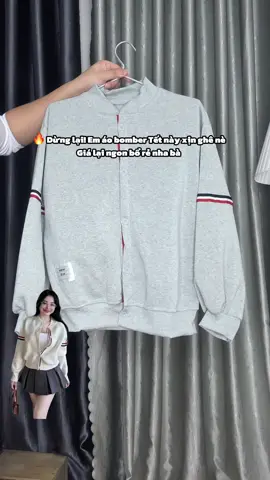 Em áo bomber len mềm cao cấp cho dịp tết thu đông này #tet #tet2026 