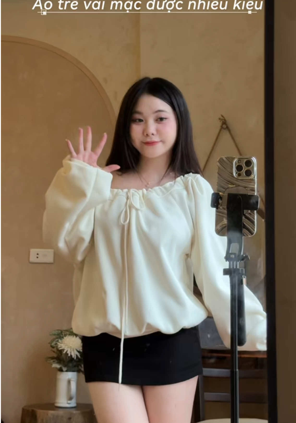 Áo xinh he #aotrevai #aodayrut #aolechvai 