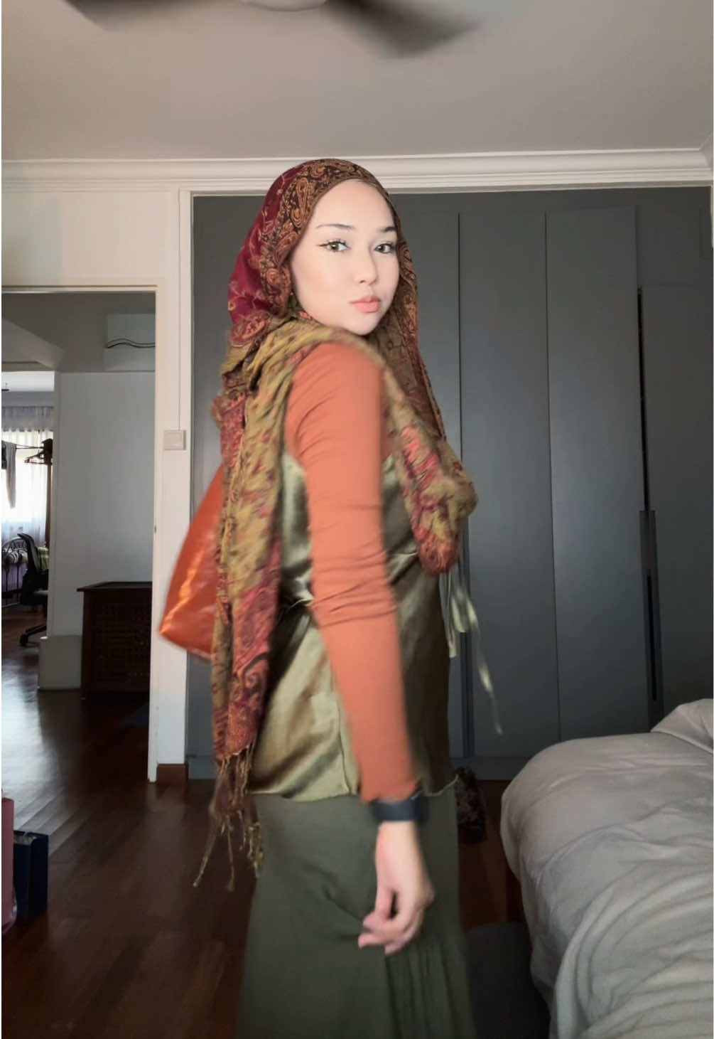 love this pashmina style bt i fgt how to achieve this💔💔💔