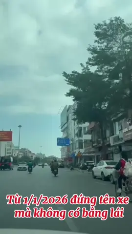 Quy định mới cho năm 2026  #GPLX #pháp #luật #hiện  #hành  