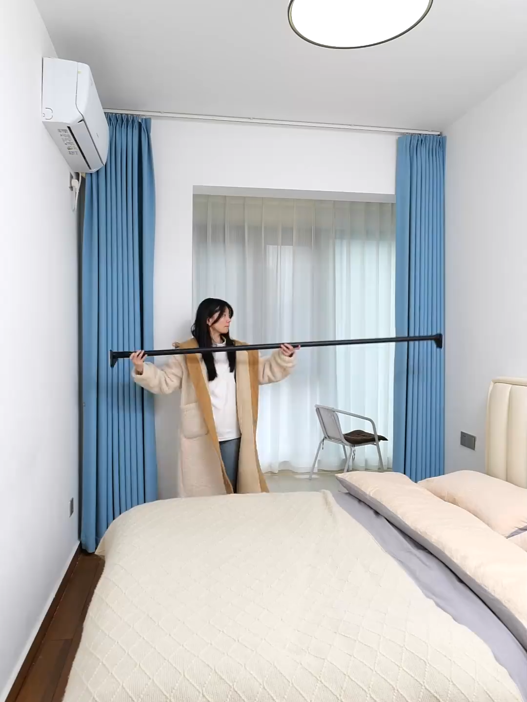 Thanh treo quần áo thông minh. #giadungthongminh #dogiadungtienich #thanhtreodanang