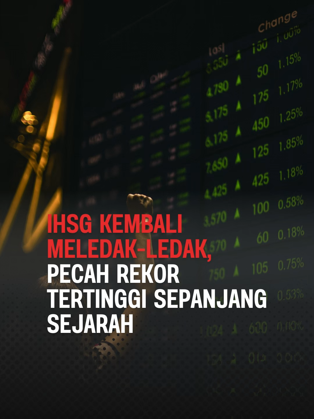 IHSG kembali memecahkan rekor sejarah menembus 8602 poin dan menandai kebangkitan ekonomi Indonesia. Lonjakan ini menunjukkan kepercayaan besar pada arah baru negeri ini di bawah kepemimpinan Prabowo Subianto. Bab ekonomi Indonesia kini ditulis dengan penuh optimisme.  #birosuararakyat #ihsg #ekonomiindonesia #pasarmodal #prabowosubianto