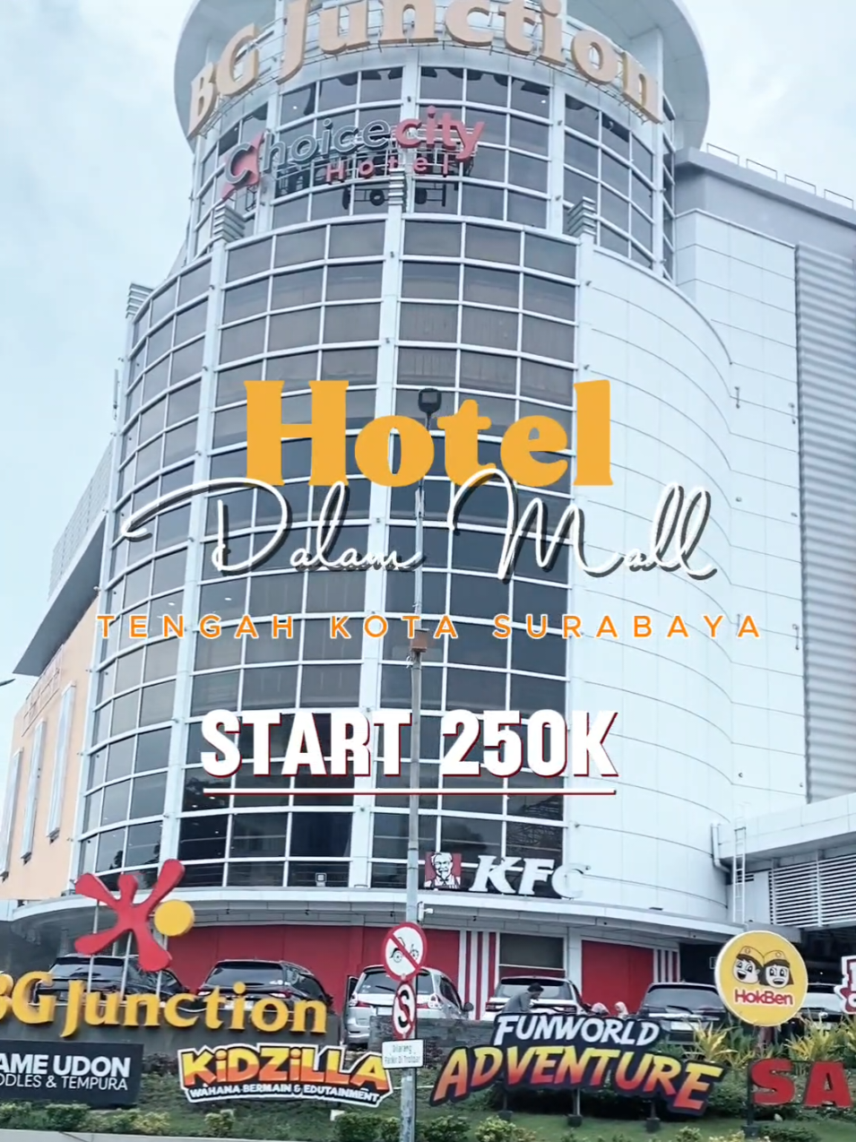 Hotel Dalam Mall Surabaya. lokasinya tengah kota Surabaya dan harganya murah mulai 200ribuan aja. Yuk buruan booking sekarang Choicecity Hotel yang ada dalam Mall BG Junction. #choicecityhotel #hoteldalammall #hotelmurahsurabaya #staycationsurabaya #familystaycation 