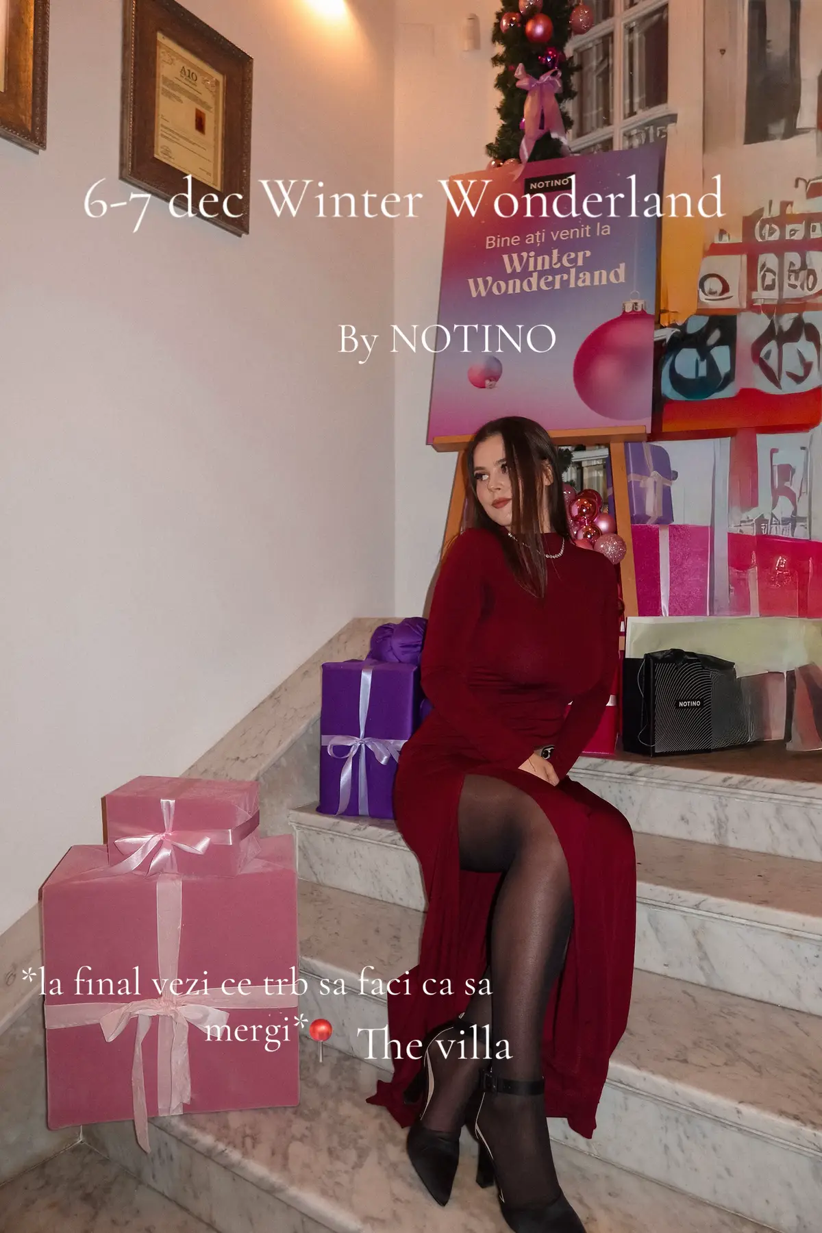 @Notino #fyp #notino #winterwanderland #Vlogmas 