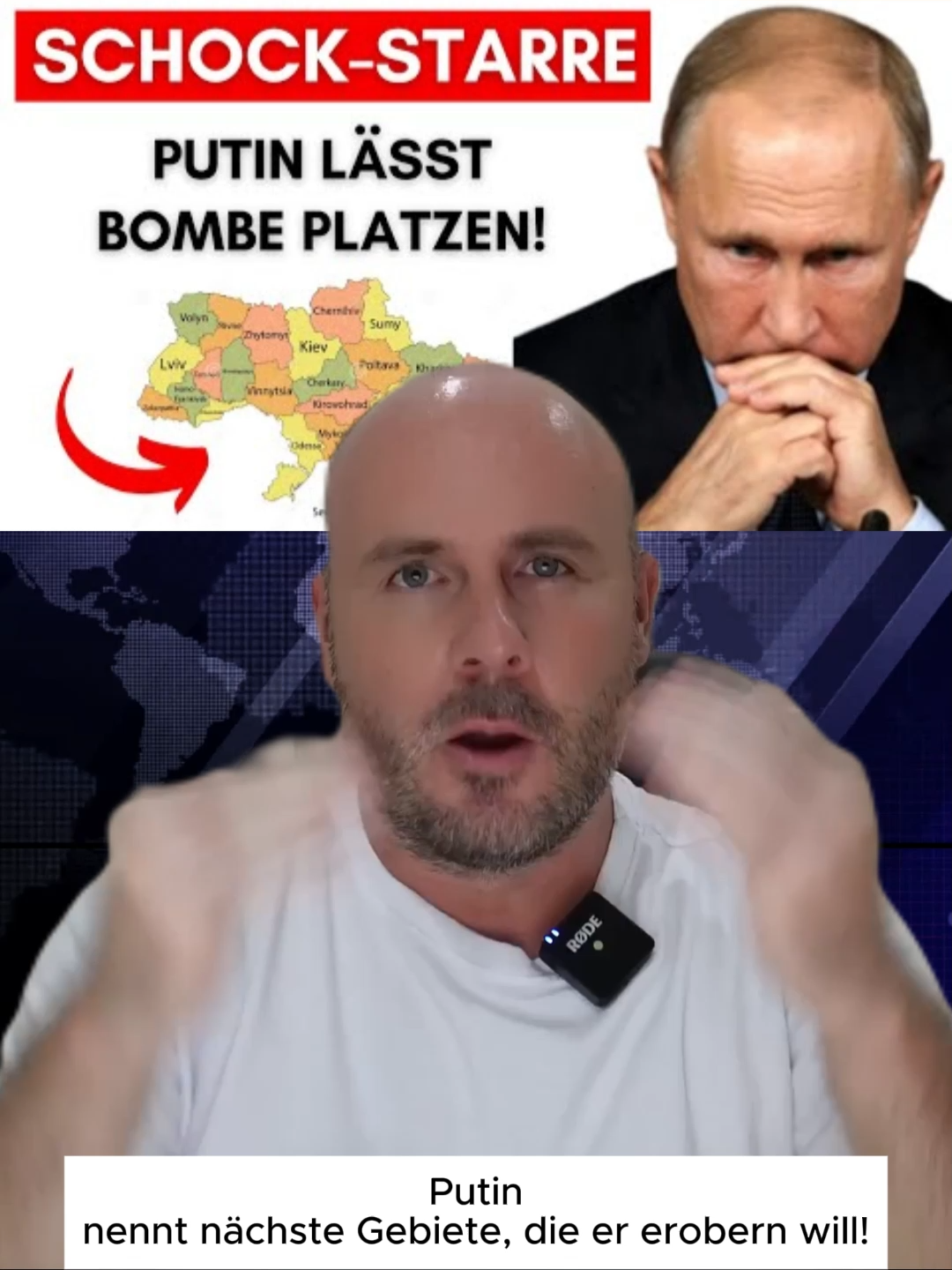 Putin nennt nächste Gebiete, die er erobern will! #Vermietertagebuch #AlexanderRaue #Skandal #Putin #politik #news #EU