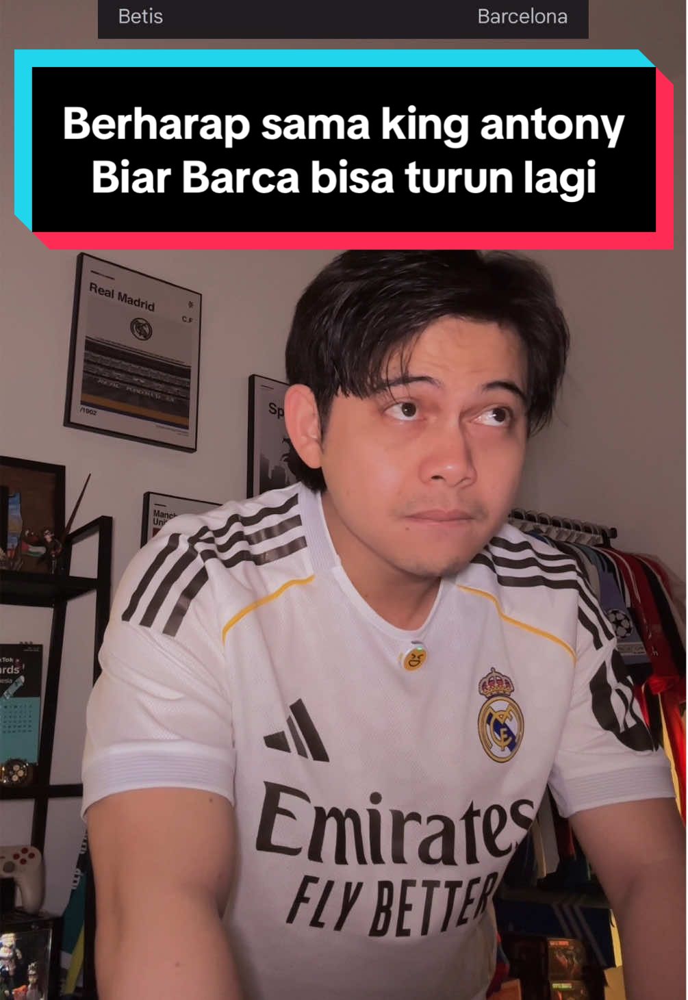 GOAT Antony bisa ngga ya turunin Barca 👀