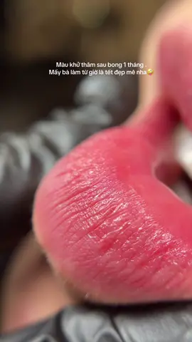 Khử thâm môi từ giờ cho tết xinh yêu mấy bà ơi😍😍#khuthammoidepohcm #noikhuthammoiuytinsaigon #khuthammoisaubong#hutdungdichmoi #suamoihuhong 