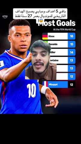 مبابي يحتاج ٥ اهداف لكسر رقم كلوزه كهداف كاس العالم التاريخي !😨 #مبابي #كاس_العالم #الرياضة_في_السعودية #الرياضة_على_تيك_توك #foryou 