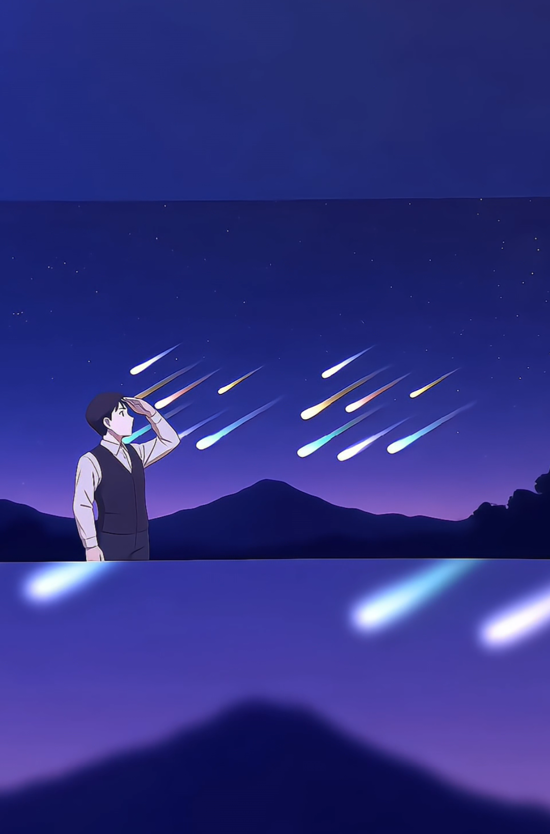 penutup akhir taun yang sangat indah,hujan meteor geminid😋 PENJELASAN 👇🏻 ✨ Apa itu Hujan Meteor Geminid? Geminid itu hujan meteor yang muncul setiap bulan Desember. Berasal dari debu & pecahan objek langit bernama 3200 Phaethon (bukan komet, tapi asteroid mirip komet). Pecahannya masuk ke atmosfer Bumi → terbakar → jadilah “bintang jatuh”. 📅 Kapan Puncaknya di 2025? 13–14 Desember 2025 Paling banyak meteor muncul dalam rentang itu. Kalau pas cuacanya cerah, jumlahnya bisa: 👉 100–150 meteor per jam 😱✨ 🌌 Dari Mana Arah Datangnya? Meteor-meteor ini “muncul” dari arah rasi Gemini (Si Kembar). Tapi kamu bisa lihat di mana aja di langit kok — nggak harus cari rasi Gemininya dulu. Biasanya mulai kelihatan: 🌙 Setelah jam 21.00 Paling ramai: tengah malam – pagi. 🌈 Warna Meteor Geminid? Geminid itu terkenal punya warna yang macem-macem: kuning keemasan ✨ putih terang ❄️ kadang hijau tipis 💚 Ini gara-gara unsur mineral di pecahannya. 🔭 Cara Lihat yang Maksimal Biar makin mantap: cari tempat gelap tanpa polusi cahaya 🌌 jangan pake teleskop (mata telanjang justru paling bagus) biar mata adaptasi 15 menit dulu #luarangkasa #astronomi #astronomia #rennastronomi 