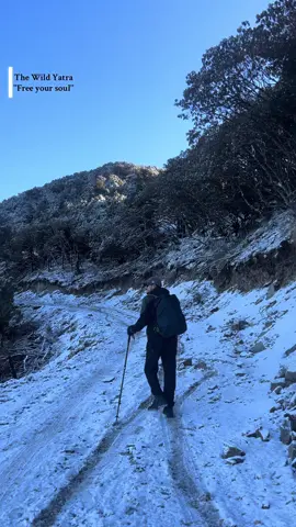 Every view stealing my breath 🤩 #thewildyatra #fyp #trekking #bhairabkunda #travel 