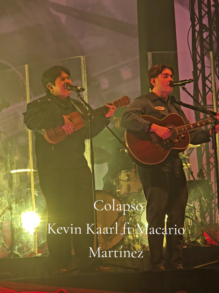 De nuestras canciones favoritas Colapso de @Kevin Kaarl  ft @Macario Martínez en el Auditorio nacional  #kevinkaarl  #macariomartinez  #colapsokevinkaarl  #ultrasodadetour2025 