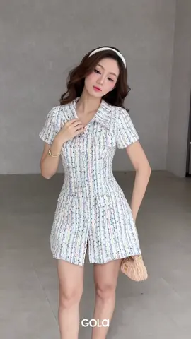 Đầm Tweed siêu tôn dáng đã về hàng🔥🔥#gola #reviewquanao #thoitrangnu #xuhuong #fypシ゚viral 
