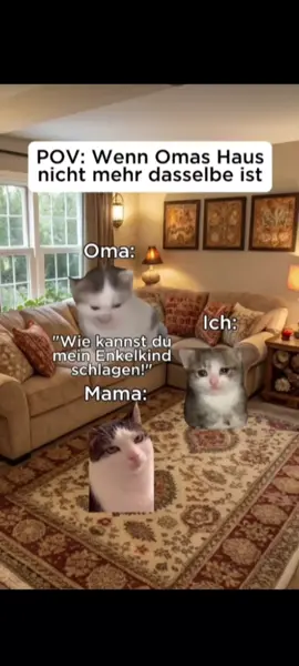 Wenn Omas Haus nicht mehr das selbe ist... #Sad #Cat #Katzen #Traurig #Oma 