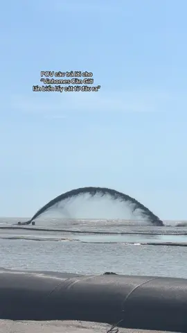 Vinhomes Green Paradise Cần Giờ lấn biển bơm cát trực tiếp từ dưới đáy biển #thuysovinhomes #batdongsan #vietnam #hochiminh #vinhomesgreenparadise 