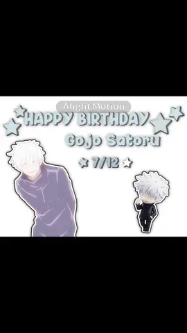 Happy Birthday Gojo Satoru||id:_tnk.bl_.code:fw4tut||#gojousatoru#gojo#xh