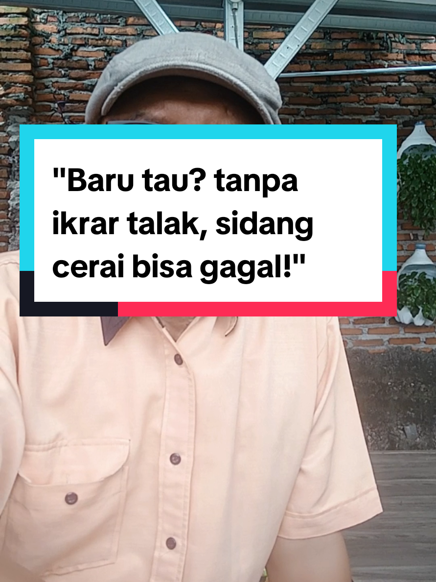 “Istrinya Siap Bercerai… Tapi Suami Tak Ucapkan Talak. Hasilnya ? #fypindonesia   #ikrartalak #pengadilanagama  #gugatcerai  sidang cerai ikrar talak pengadilan agama
