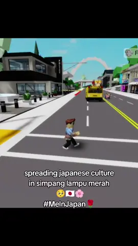 budaya Jepang di lampu merah 😍🇯🇵 #robloxfyp #roblox #robloxindonesia #robloxtiktok #robloxmemes 