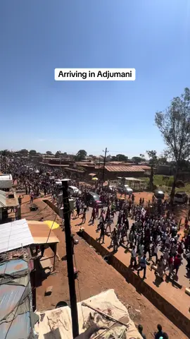 Arriving in Adjumani