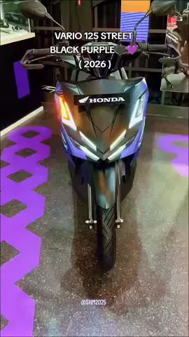 #CapCut 🔥 New Vario 125 Street Black Purple! Si Paling Street Style dengan setang telanjang. Warna ungu-hitamnya pecah banget di jalan! 💨 #Vario125Street #vario125new #hondamatic #fyppppppppppppppppppppppp 