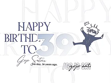 : happy Satoru day. || idea: jwelz._ #satorugojo #jujutsukaisen #wing_grpᥫ᭡ #viral #fyp